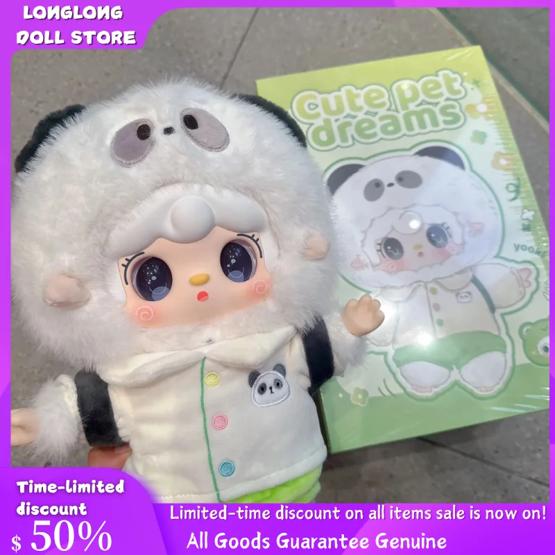 

Genuine Yooki 400% V1 Cute Pet Dreams Series Vinyl Blind Box Yooki 400% Vinyl Doll Room Sofa Decoration Cute Toy Kids Gifts
