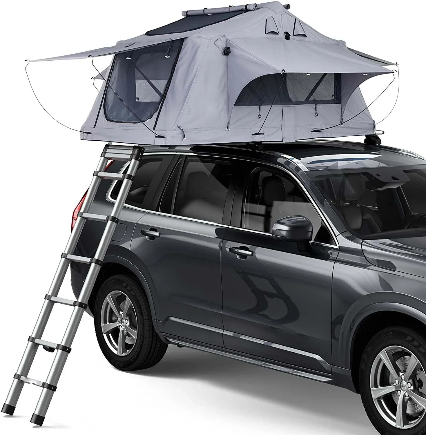 HOT selling  Customized Pop Up Aluminum rooftop  car tent roof rooftop roof tent Outdoor Camper 4 person rooftop tent hard shell