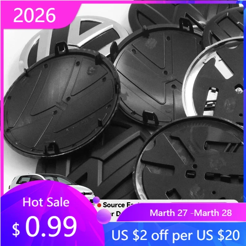 

VW GTI GOLF For Volkswagen VW Valve Stems Caps 2026 Hot Emblems Volkswagen Car Logo Emblem Hood Front And Rear Tail Mark Rear Ba