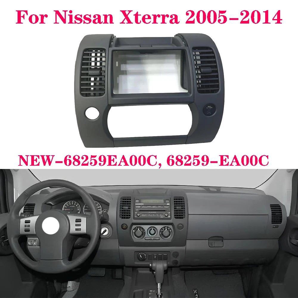 NEW-68259EA00C, 68259-EA00C Dash Center Console Upper Trim Panel For Nissan Xterra 2005-2014