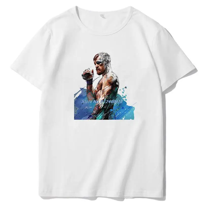 Men's Featherweight Graphic T-Shirt Cotton Summer Print Top Tees Casual Masculina Camisa New in Tops And T-Shirts
