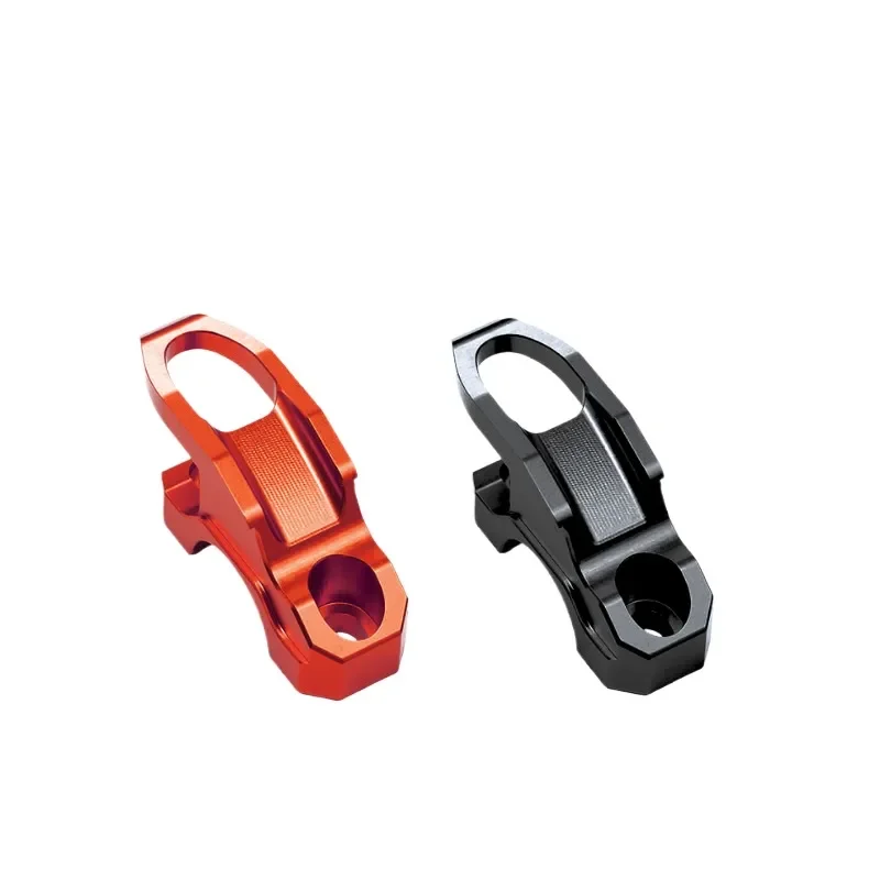 Aluminum Alloy Handlebar Storage Hook Brake Pump Helmet Hanger Compatible with Haojue UHR150 Modified Faucet Mount Rack