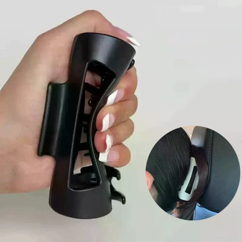 Soft Hair Grab Girls Clips Silicone Hair Clips Simple Fashion Versatile Items Hair Grab Decorations Hair Accessories Safe Design