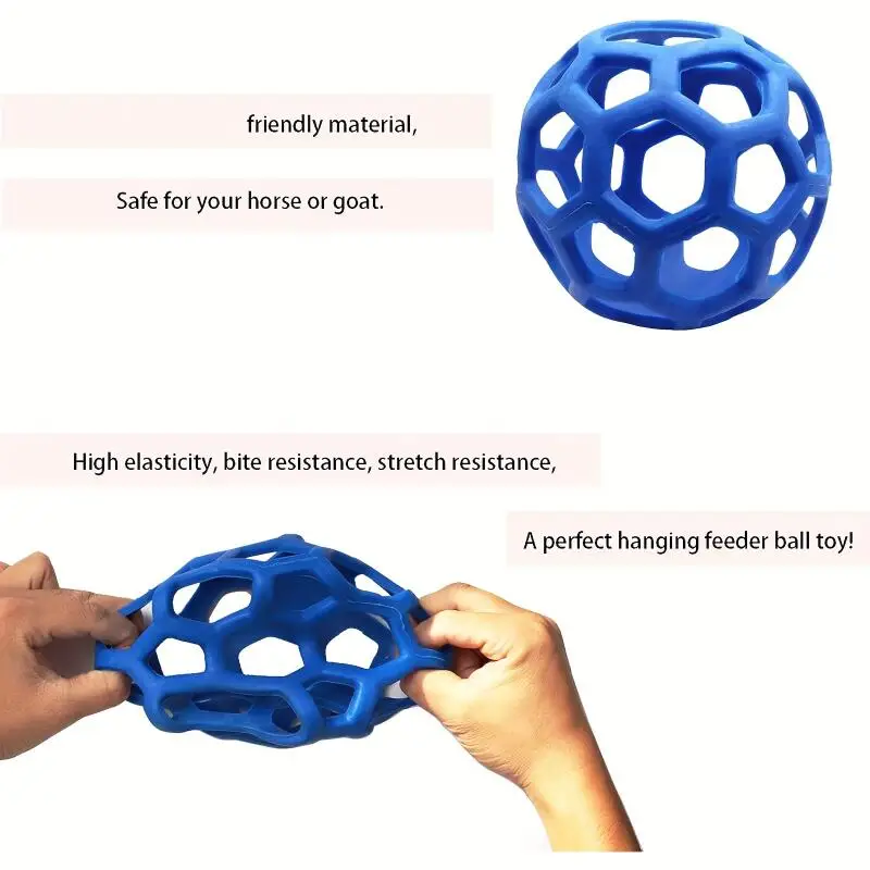 Piłka ze smakołykami karmnik do siana zabawka do karmienia koniem i koniem zabawka dla konia piłka ze smakołykami