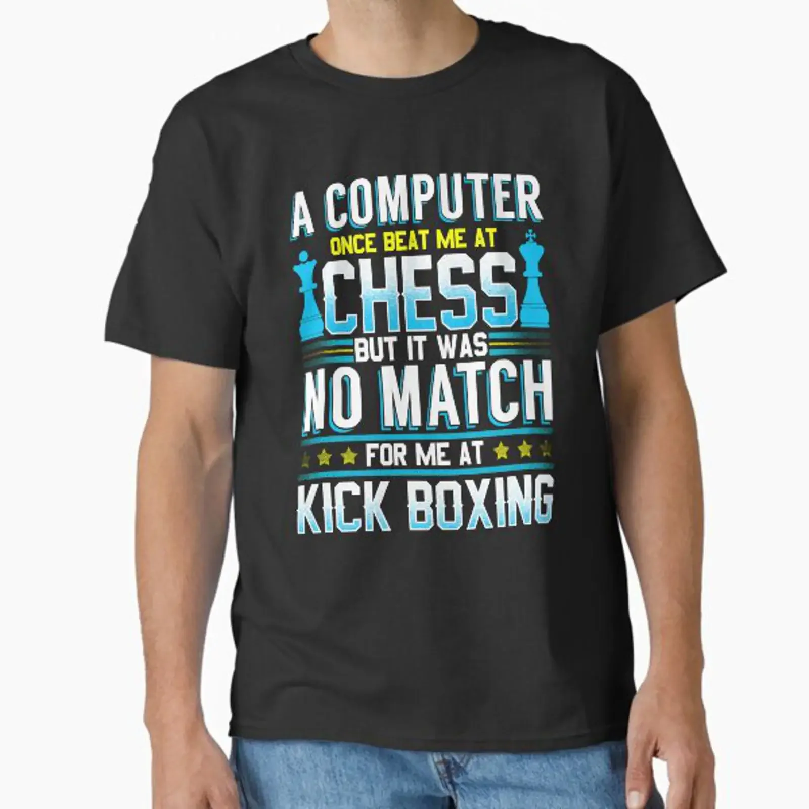 A Computer Once Beat Me At Chess Classic T Shirt vintage Washed Top For Everyday Wear Soft Stretched Versatile graphic