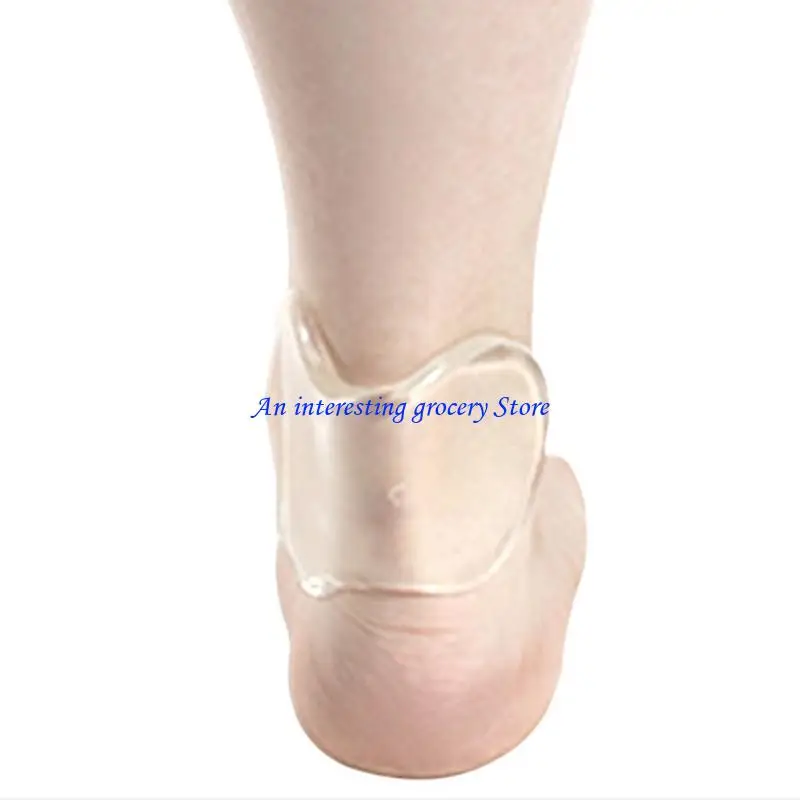 

652D Adhesive Gel Ankle Protectors for Skiing Hiking Joint Support Physical Exercise