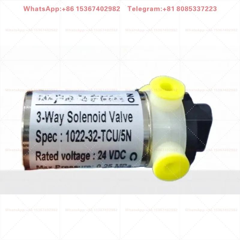 Solenoid valve, anti-corrosion solenoid valve waste liquid separation water sample switching 24VDC 0.25MPA