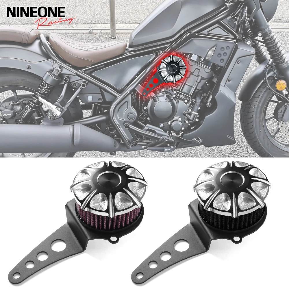 

Engine Cover Guard Right Side Decorative Trim Cover Shield Plate Cover Fit For Honda Rebel CMX 250 300 500 2017-2025 CL250 CL300