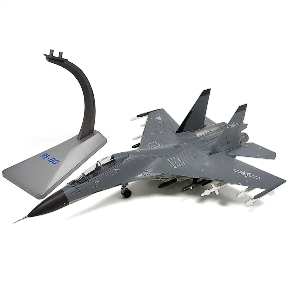 1/72 Scale Alloy Fighter Su-30 MKK Air Force Su30 for Children Gift Collection Home Desk Decoration