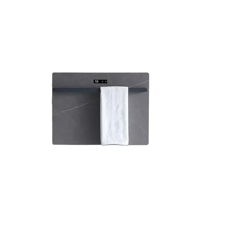 Towel Heater,  Bathroom Electric Towel Dryer, Stainless Steel Constant Temperature Heating Drying Towel Rack, with Rock Board