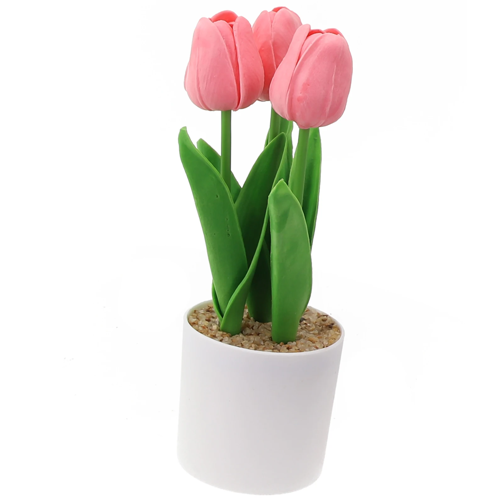 Stand Out with Artificial Flowers Tulip Potted Tree, Realistic Appearance, Perfect for Weddings, Festivals, and Floral Displays