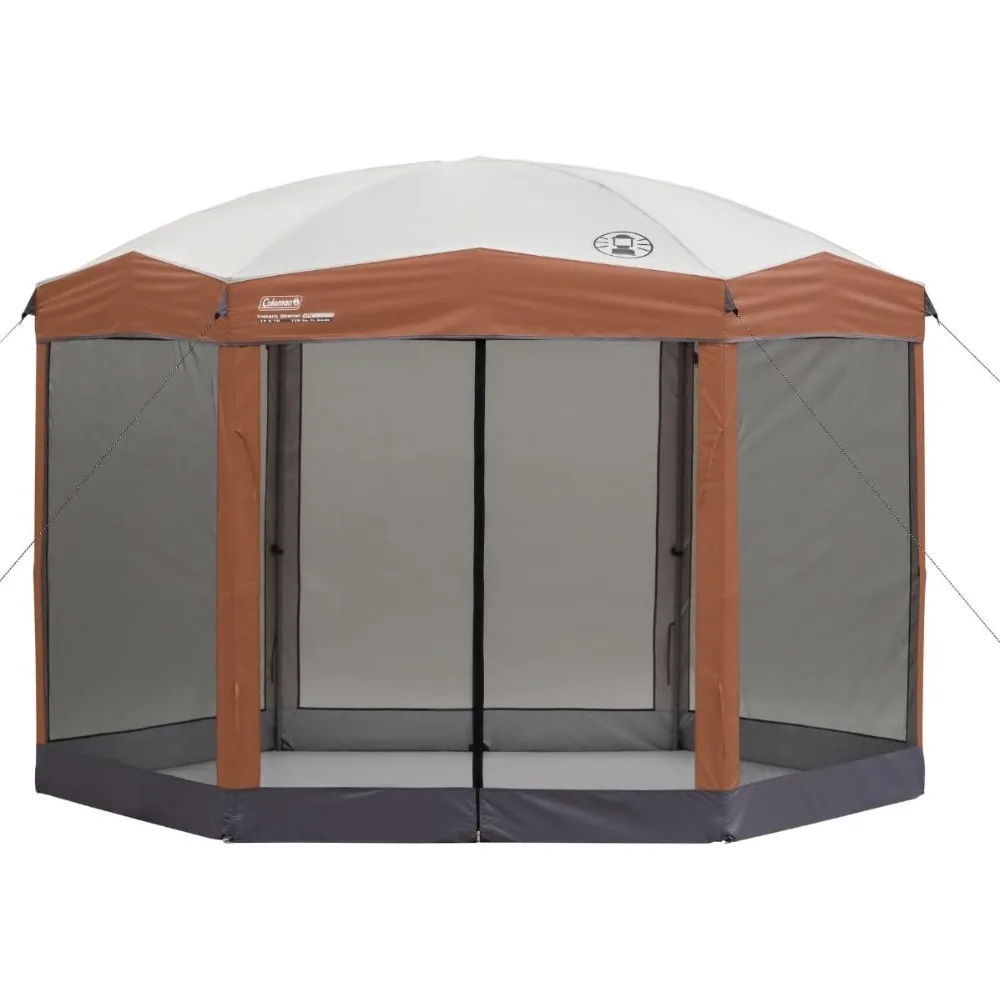 

Screen Canopy Tent with Instant Setup, Outdoor Gazebo for Bug-Free Lounging, Shelter Fits Over Picnic Tables for Parties