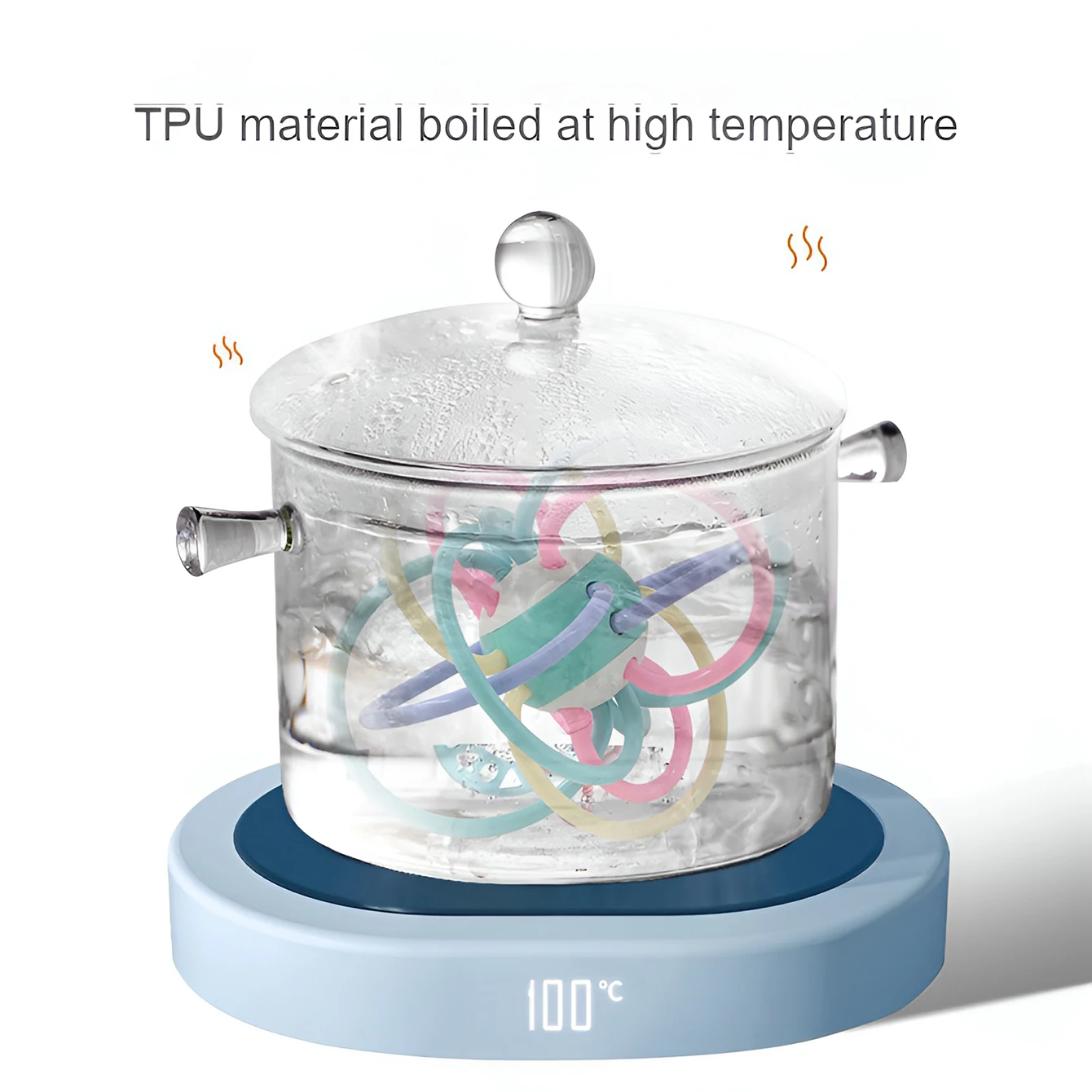 ألعاب الأطفال: كرة مانهاتن، كرة تسنين للأطفال، لعبة تسنين مطاطية ناعمة، كرة محمولة باليد للأطفال حديثي الولادة