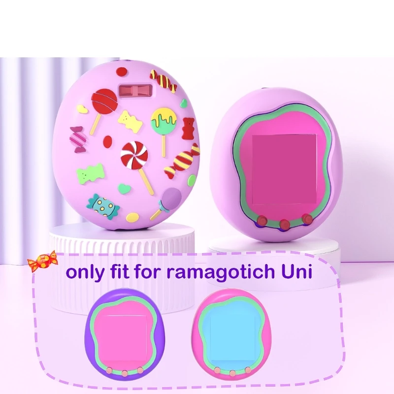 B2EB Virtual Pet Machine Protective Cover Silicone Protector Case for Tamagotchi Uni