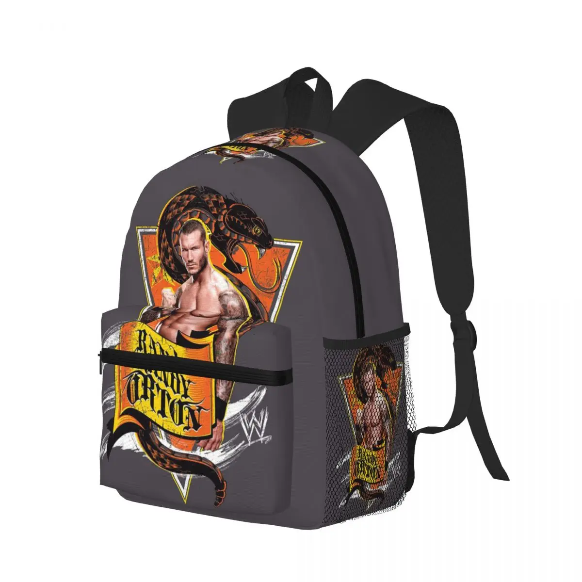 

Профессиональный борцовский рюкзак Randy Orton, школьная сумка, походный рюкзак для мальчиков и девочек, модная сумка для книг, сумки на плечо