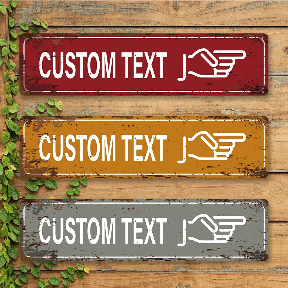 1 custom metal sign Deep corrosion engraving process Outdoor signage for forest park Very suitable for outdoor decoration