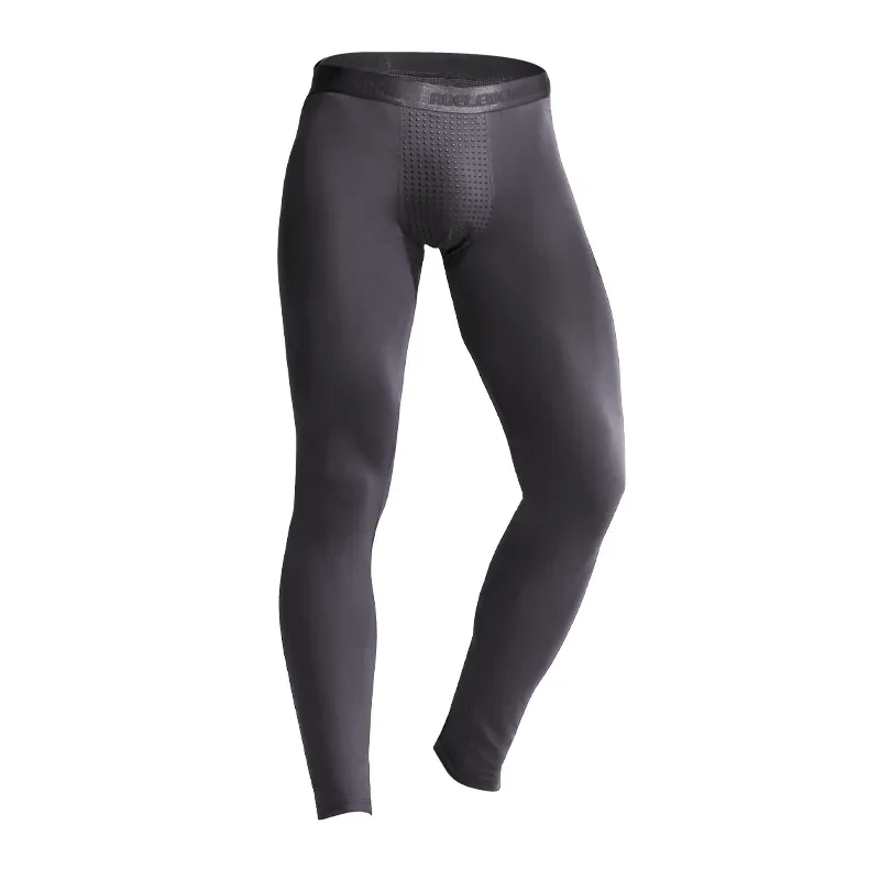 Men's long johns magnet single-piece thin panties tight youth line pants thermal pants autumn slim leggings cotton wool pants