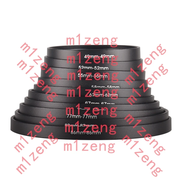 female to female thread macro Lens Filter Adapter Ring for 37 40.5 43 46 49 52 55 58 62 67 72 77 82 86 camera Lens Accessories