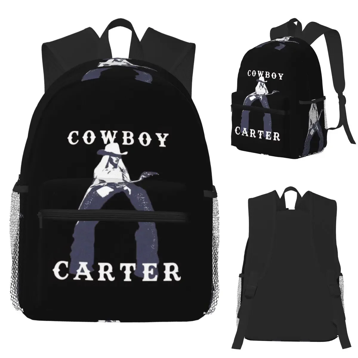 

Cowboy Carter Beyonce Album Student Backpack School Bag Hiking Travel Daypack for Men Women Fashion Bookbag Shoulder Bags
