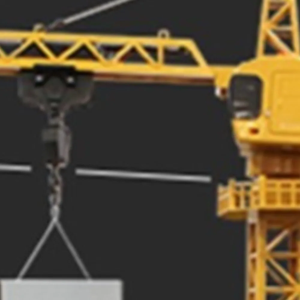 

US Sale HUINA Toys 585 RC 1/14 12CH Lifting Tower Crane Model Gifts 2.4G Radio Battery