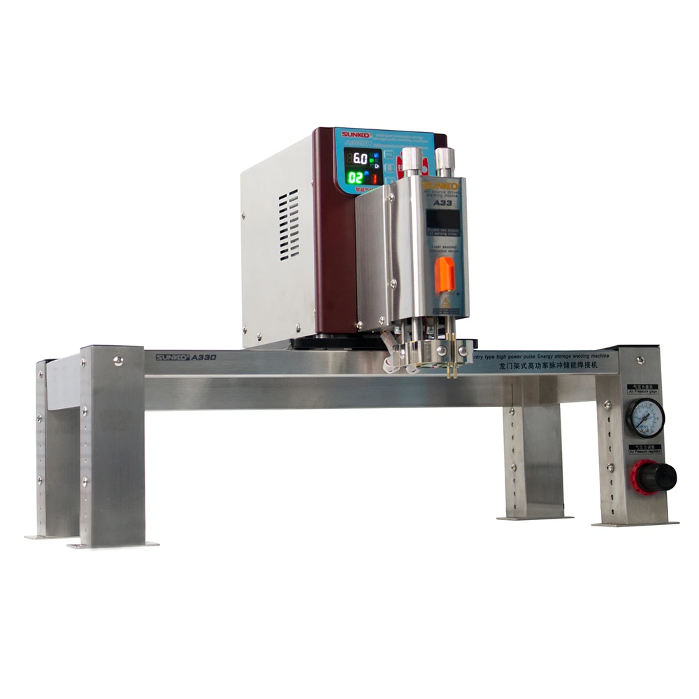 

A330/A330+/A330H Gantry Pneumatic Lithium Battery Pulse Energy Storage Spot Welder Industrial Grade Pneumatic 12KW/27KW/42KW