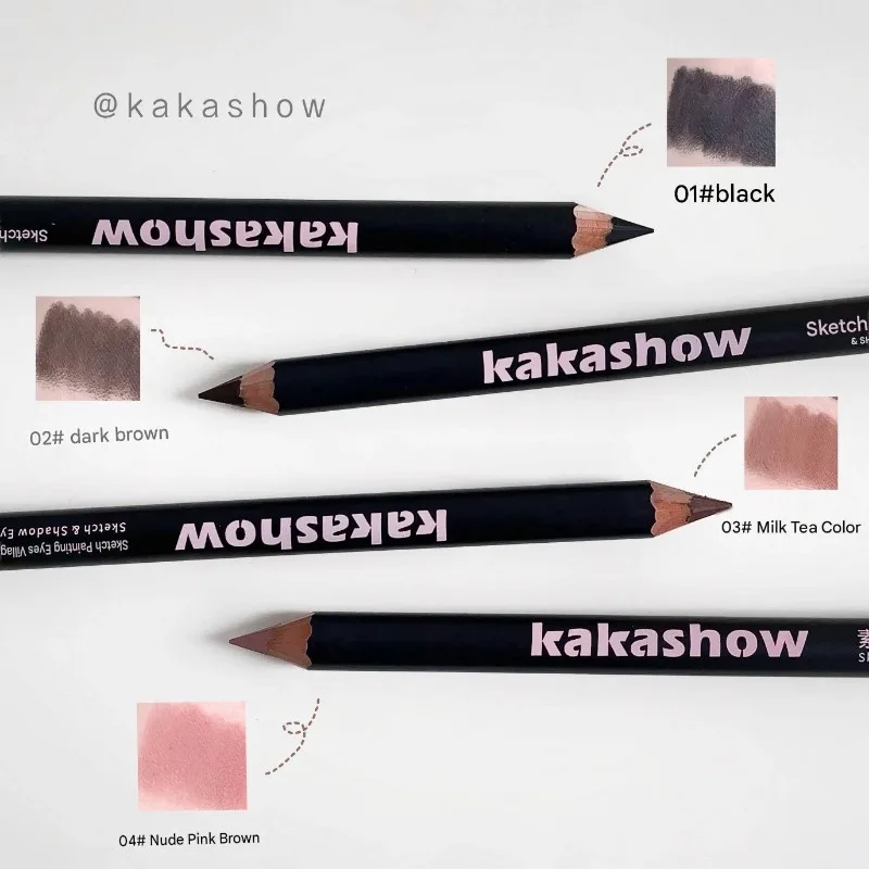 4-Farben-Gel-Eyeliner Aegyo Sal Stift Nude Pink Lying Silkworm Langanhaltender Natürlicher Unterer Wimpernkranz Augen-Make-up Highlighter-Stift – Detail 6