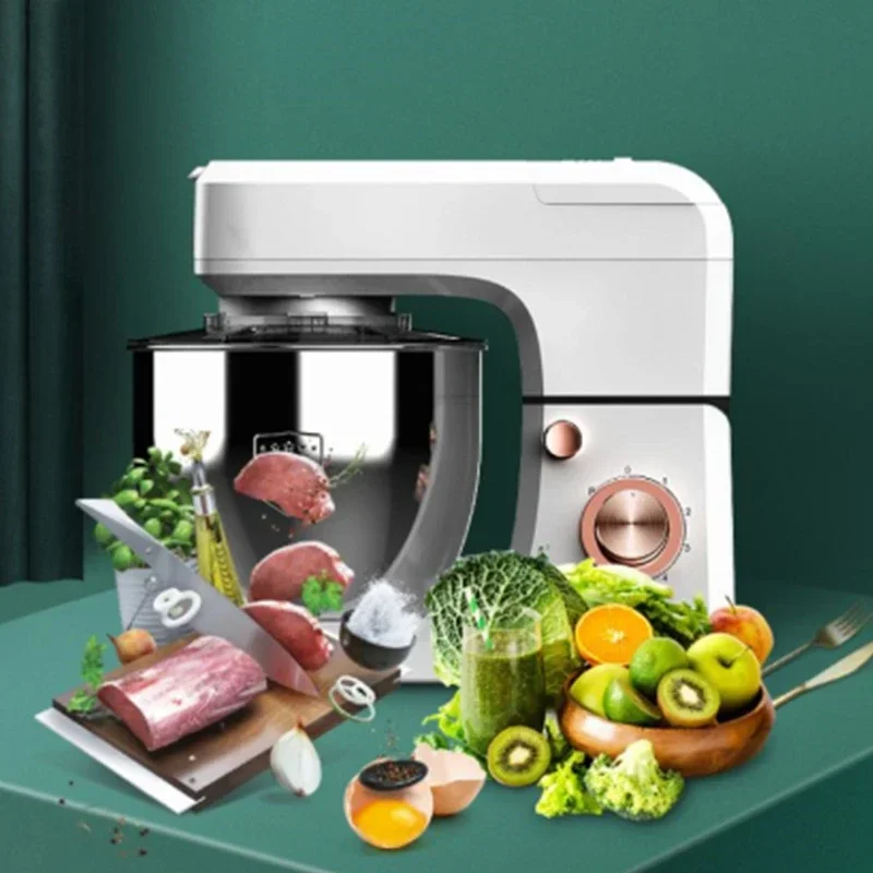 Multifunctional chef machine Stirring juicing kneading machine Automatic dough mixer cutting and enema