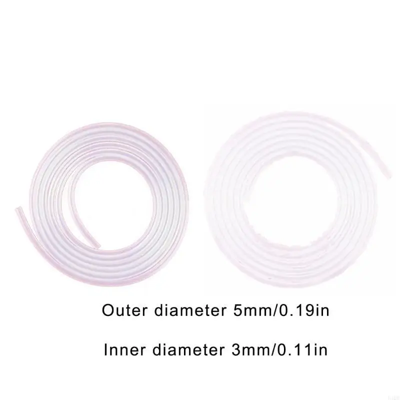 54DF زجاجة رضاعة للأطفال من السيليكون، أنبوب بديل مرن وآمن للغاية #6