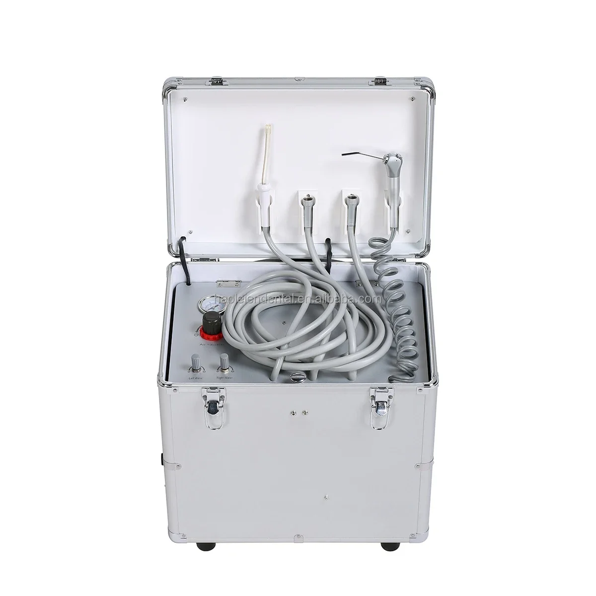 

Portable Mobile Treatment Box Dental Clinic Turbine Unit with Air Compressor and Water Supply for dental students practicing