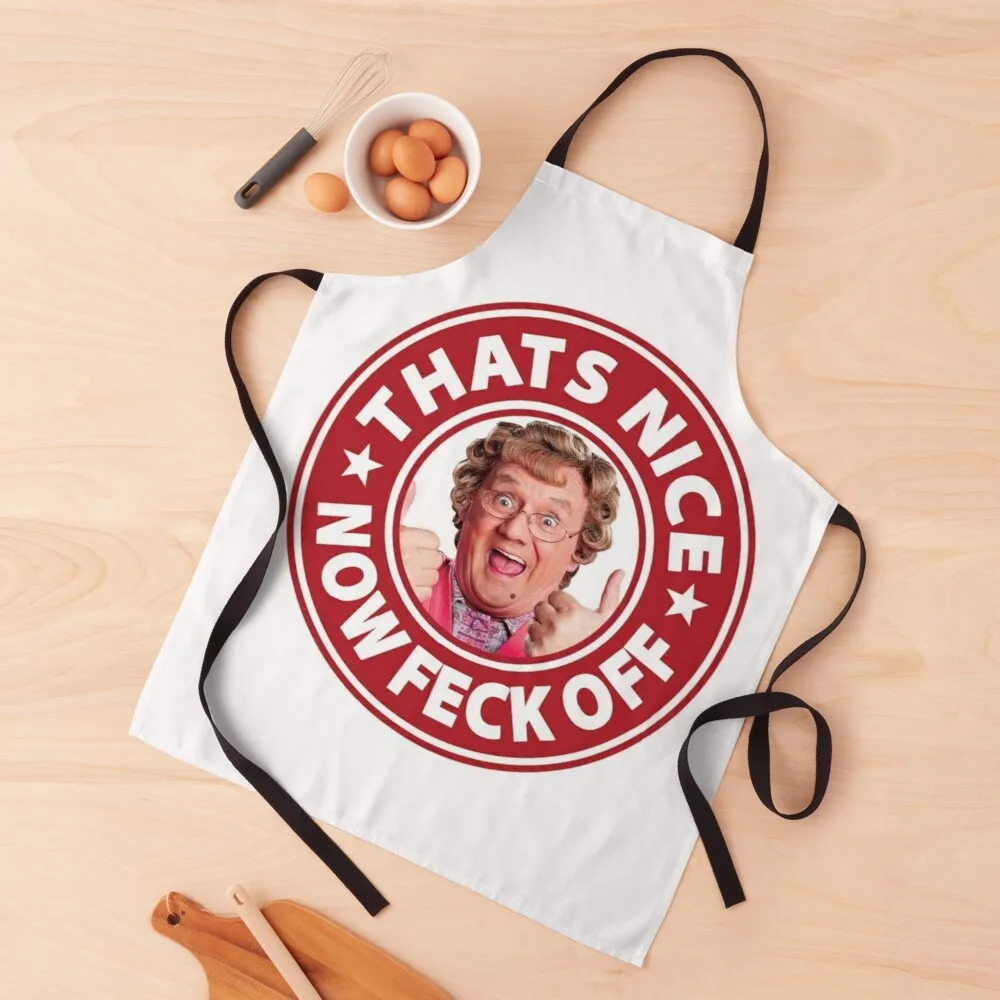 

Mrs Browns Boys Apron kitchen novelty items for home aesthetic uniforms woman