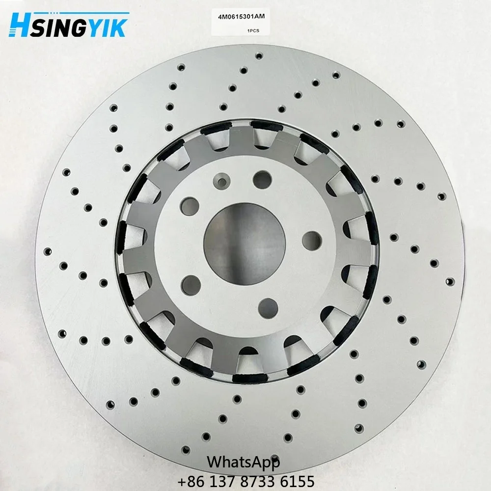 

Hsingyik 4M0615301AM 375 MM Front Disc Brakes Rotor For Audi RS4 B9 RS5 Quattro 100.3384.70