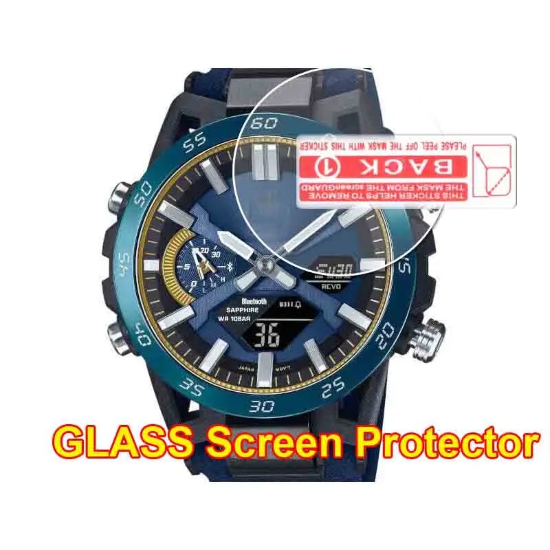 2PCS/3PCS Glass Screen Protector For ECB-40 ECB-950 ECB-900 ECB-S100 ECB-20 ECB-30 ECB-2000  Watch,2.5D Rounded Edges 9H