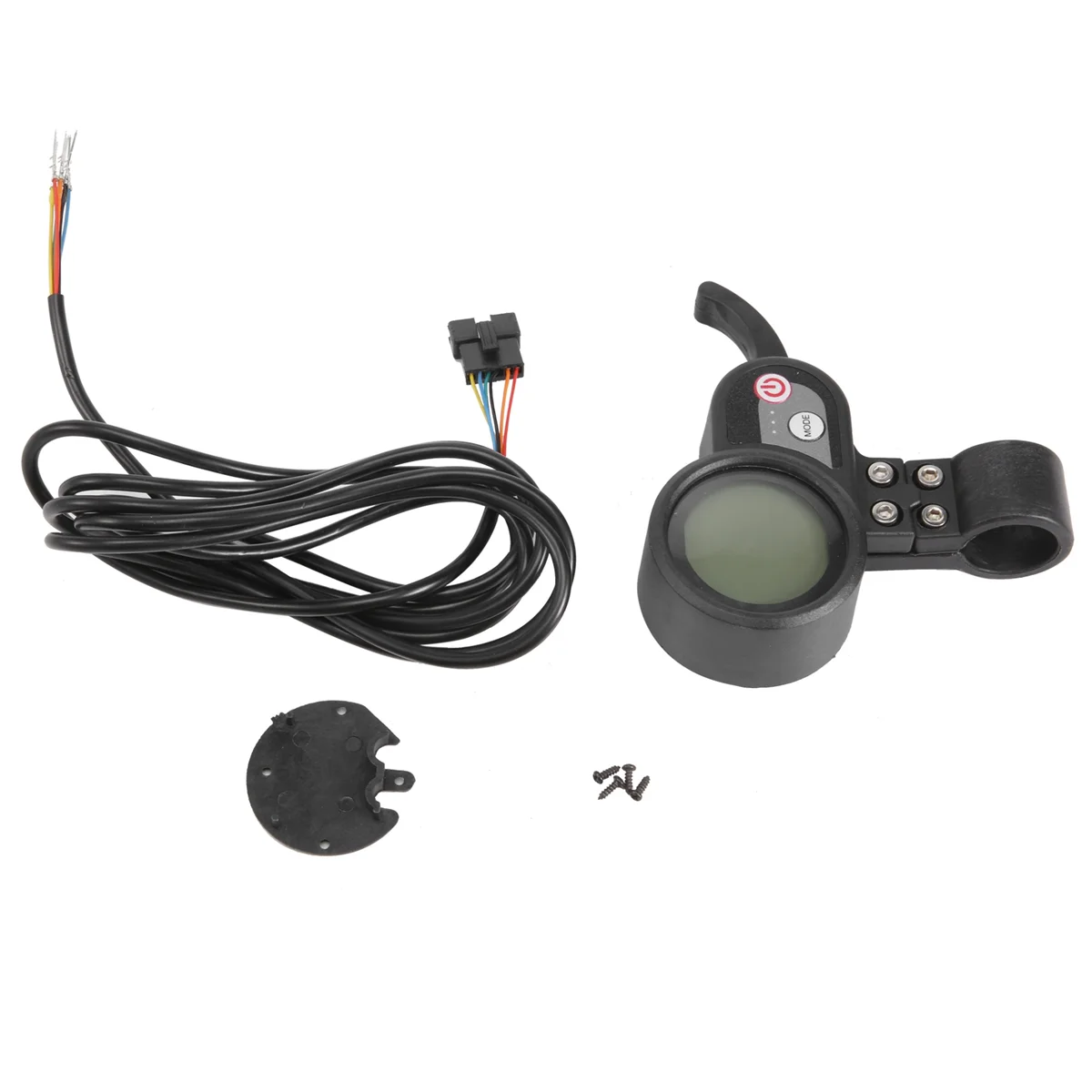 Electric Scooter LCD Screen with Accelerator Use for 10Inch Electric Scooters Display,52V