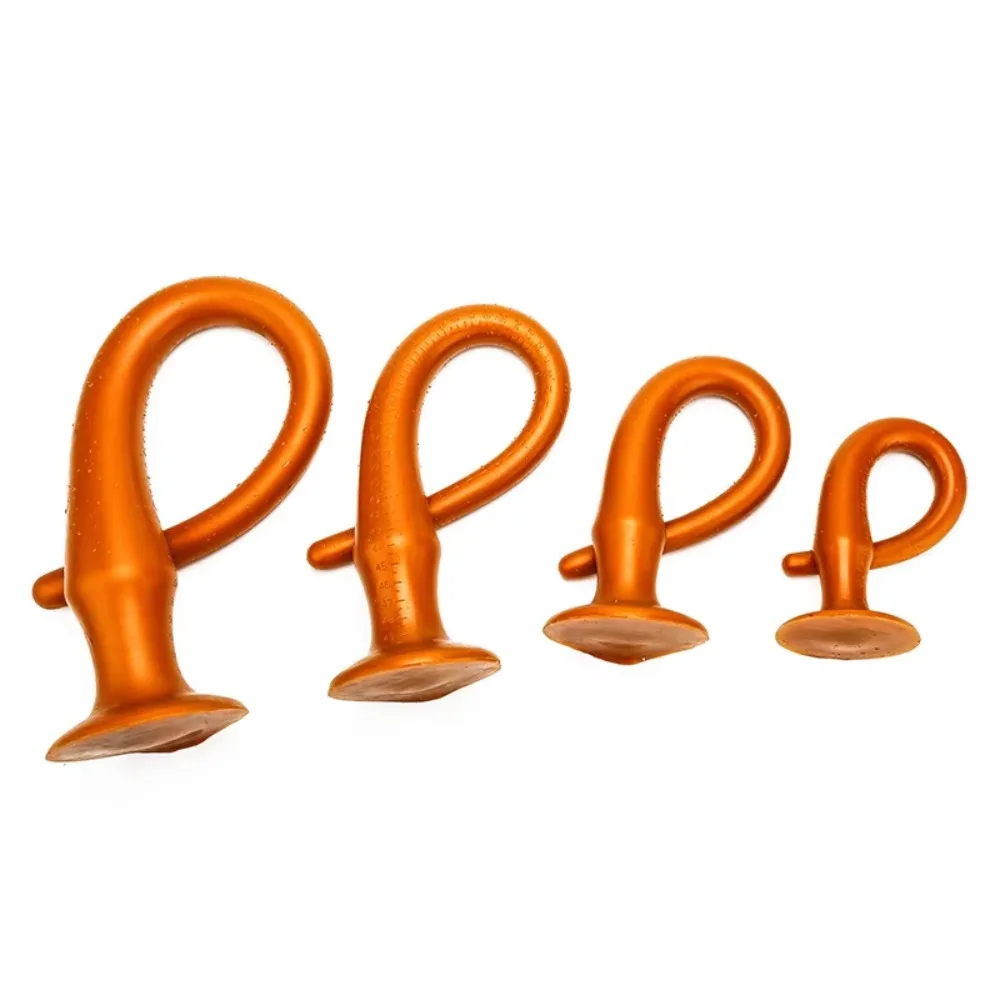 Groothandel Super Lange Vloeibare Siliconen Anale Plug Flexibele Butt Uitbreiding Speeltjes voor Prostaat Massage Stimulatie