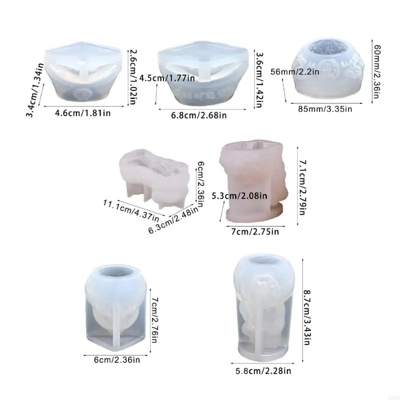 D0AD Chinese New Year Themed Mousse Cake Molds for Unique Dessert Presentations
