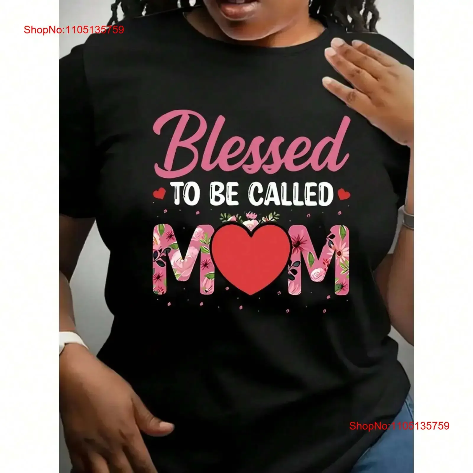 

Футболка Loving Mom Blessing, женская мода, повседневный удобный топ, винтажный стираный дышащий эластичный мягкий уличный модный топ