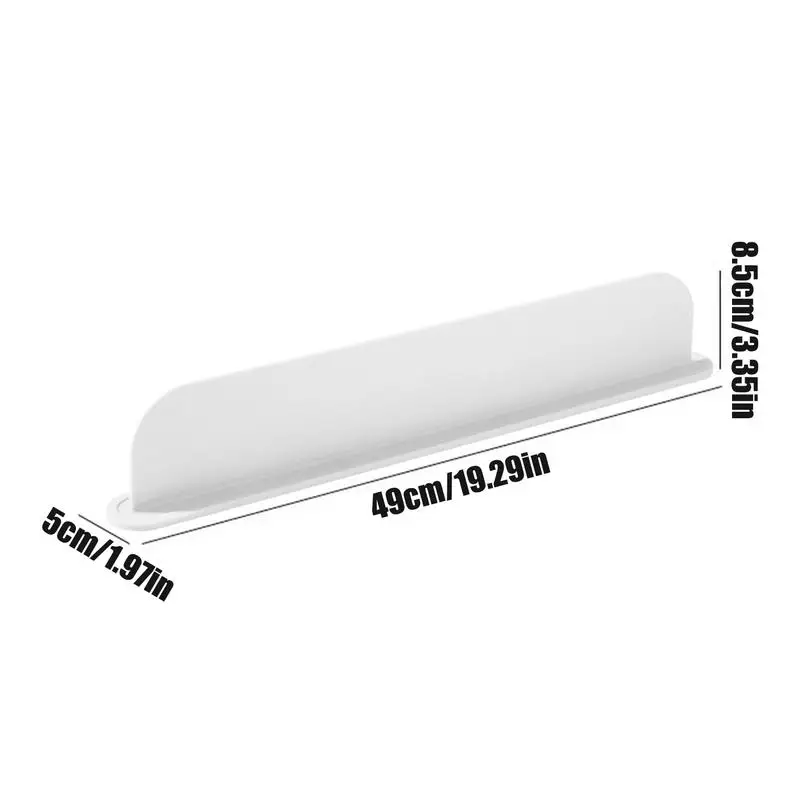 Kitchen Sink Splash Guard Silicone Splash Guard For Kitchen Sink 19IN Tray And Mats Stopper Kitchenware Water Barrier For Home