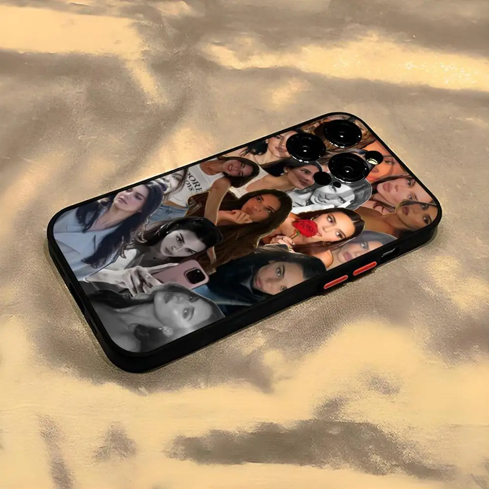 Чехол KendallS JennerS для телефона IPhone 13 14 15ProMax 16 11 12 Pro Max Mini 8 7 Plus SE2020 XS Max X XR, матовый черный чехол