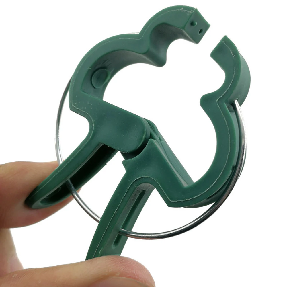 60PCS Plant Clips Reusable Garden Plant Fixed Supports for Supporting Stems of Flower Seedling Vine Vegetables Tomatoes Climbing