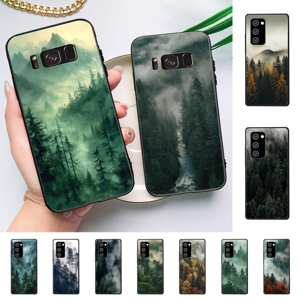 Mountain Forest Phone Case For Samsung Note 8 9 10 20 Pro Plus Lite M 10 11 20 30 21 31 51 A 21 22 42 02 03