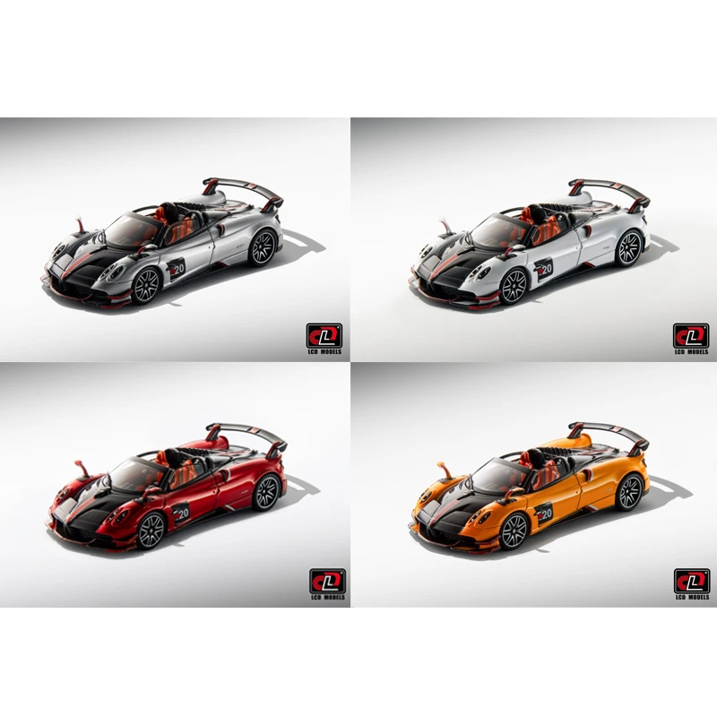 Newly Stocks LCD 1:64 Huayra BC Targe ShangHai Limited Diecast Model Car In 2024