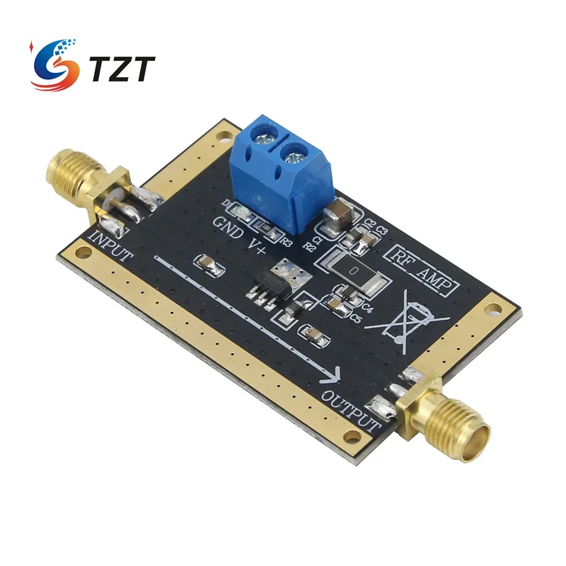 TZT SBB5089 Module RF Power Amplifier RF Power Amp Designed with 50M-6GHz Wideband and 20dB Gain