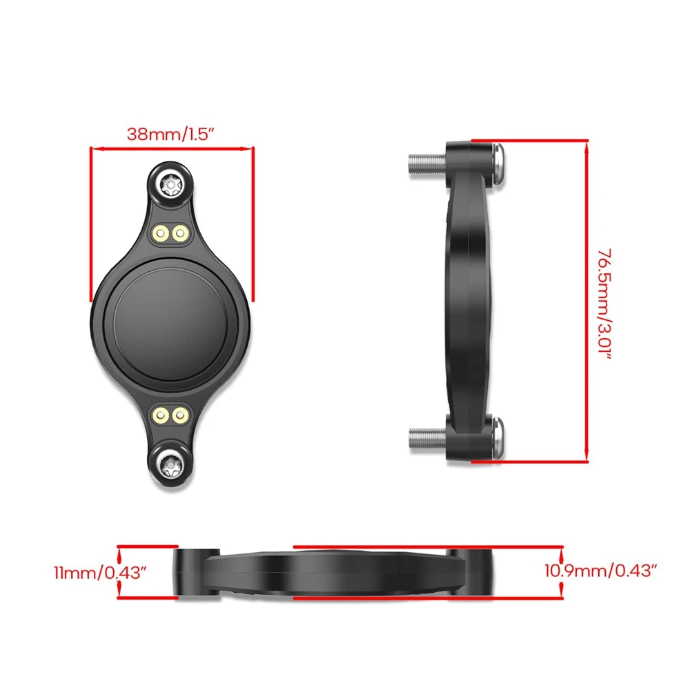 สําหรับ Airtag จักรยานผู้ถือป้องกันซ่อนกันน้ํา Anti-Lost จักรยาน SeatMount Tracker Locator สําหรับ Air Tag กรณีอุปกรณ์เสริม
