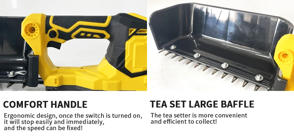 Portable  Wireless Tea Plucker 21V Electric Power Mini Tea Picker