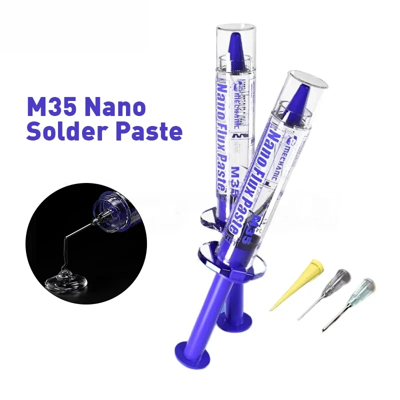 

M35 BGA Flux Paste No-Clean Solder Flux for Mobile Phone Chip Motherboard Soldering Repair