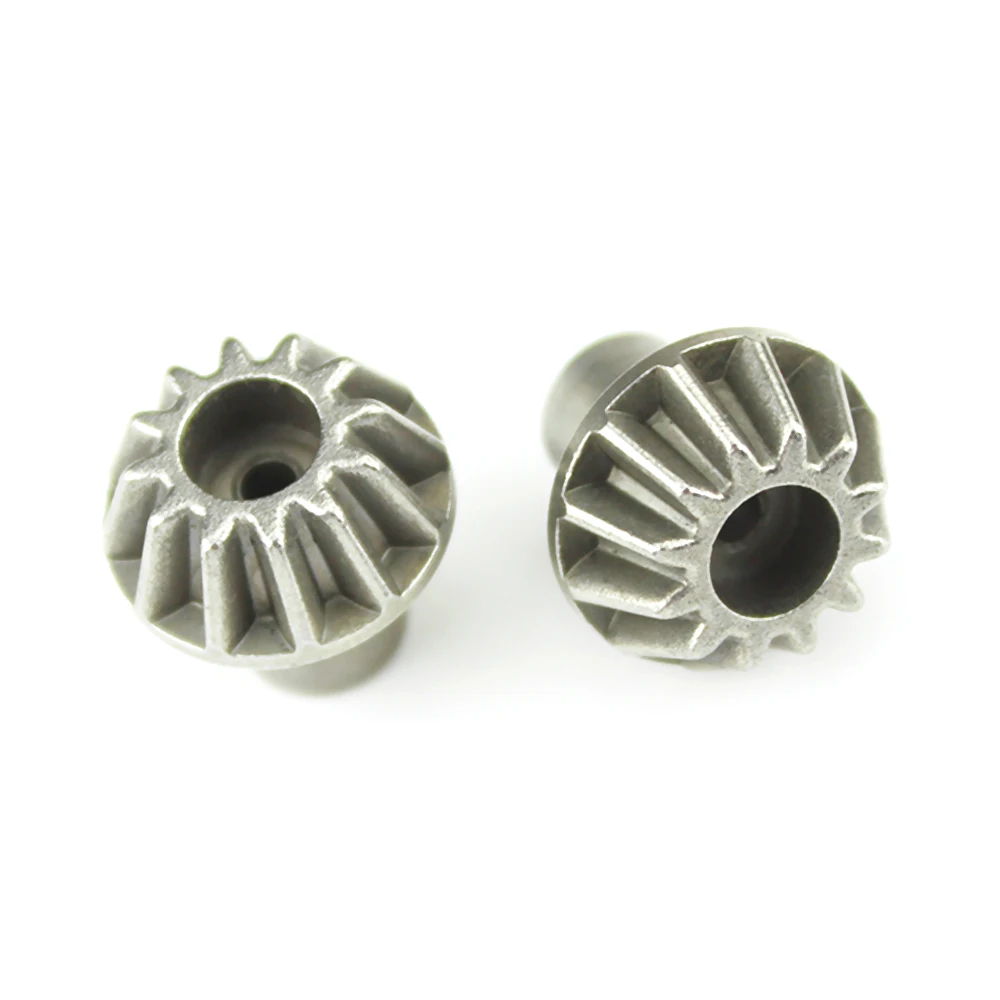 2PCS Metal 12T Gear Upgrade Accessories for 144001 124019 124018 12428 12423 RC Car Spare Parts