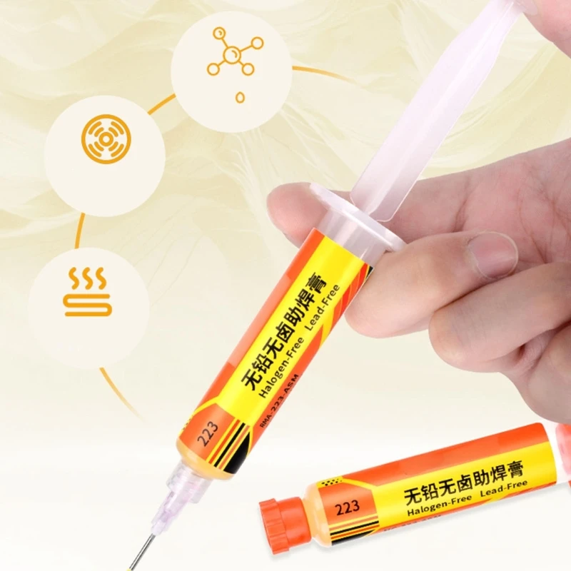 Professional Welding Flux Welding Soldering Paste Cream Tin Soldering Paste Welding For Electronics LED Soldering M4YD