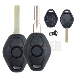 for BMW E38 E39 E46 X3 X5 Z3 Z4 1 3 5 7 Series Z1 Z2 Z5 E60 E83 E53 EWS System HU58 HU92 Car Key Fob Case Shell Housing