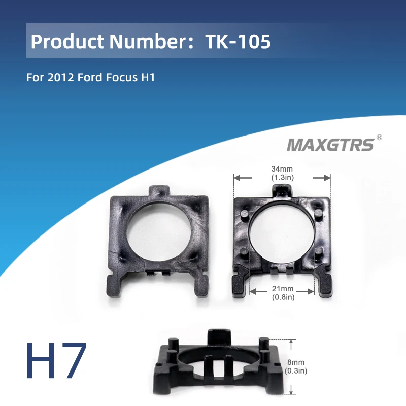 H1 Led H7 Lamp Houders Adapters Base Voor Bmw Audi Vw Magotan Buick Nissan Citroen Peugeot Focus Kia Hyundai Skoda octavia