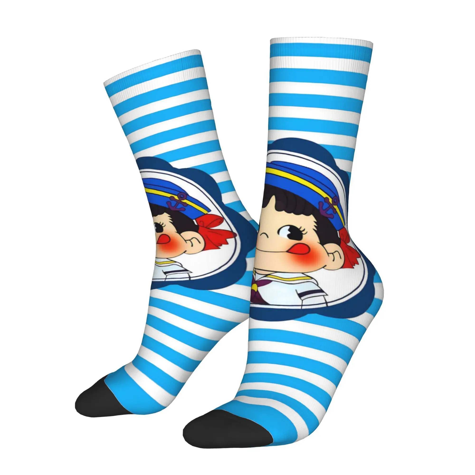 

Молочные конфеты Fujiya Молочный носок с принтом для мужчин из полиэстера